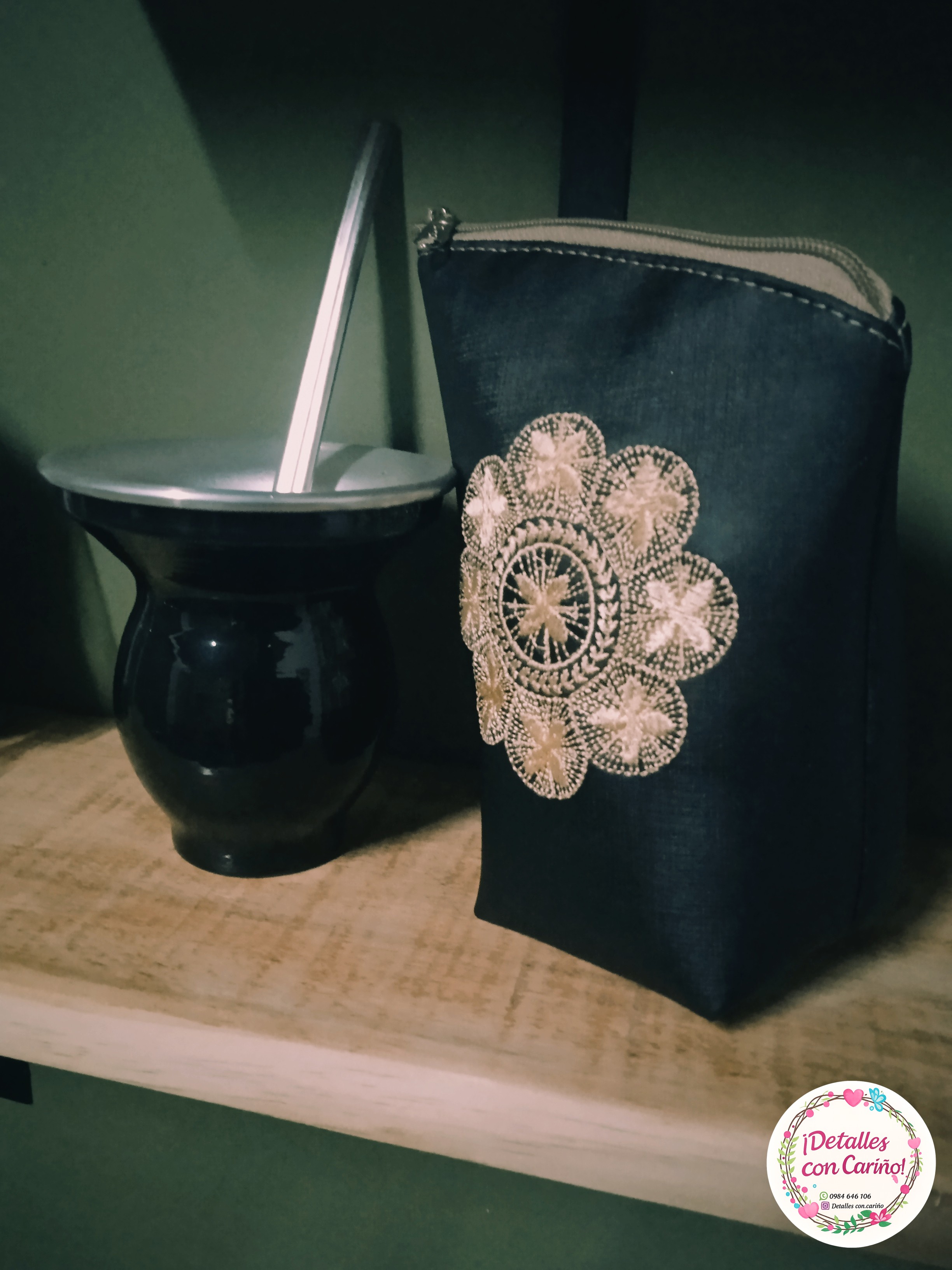 Matero + porta yerba