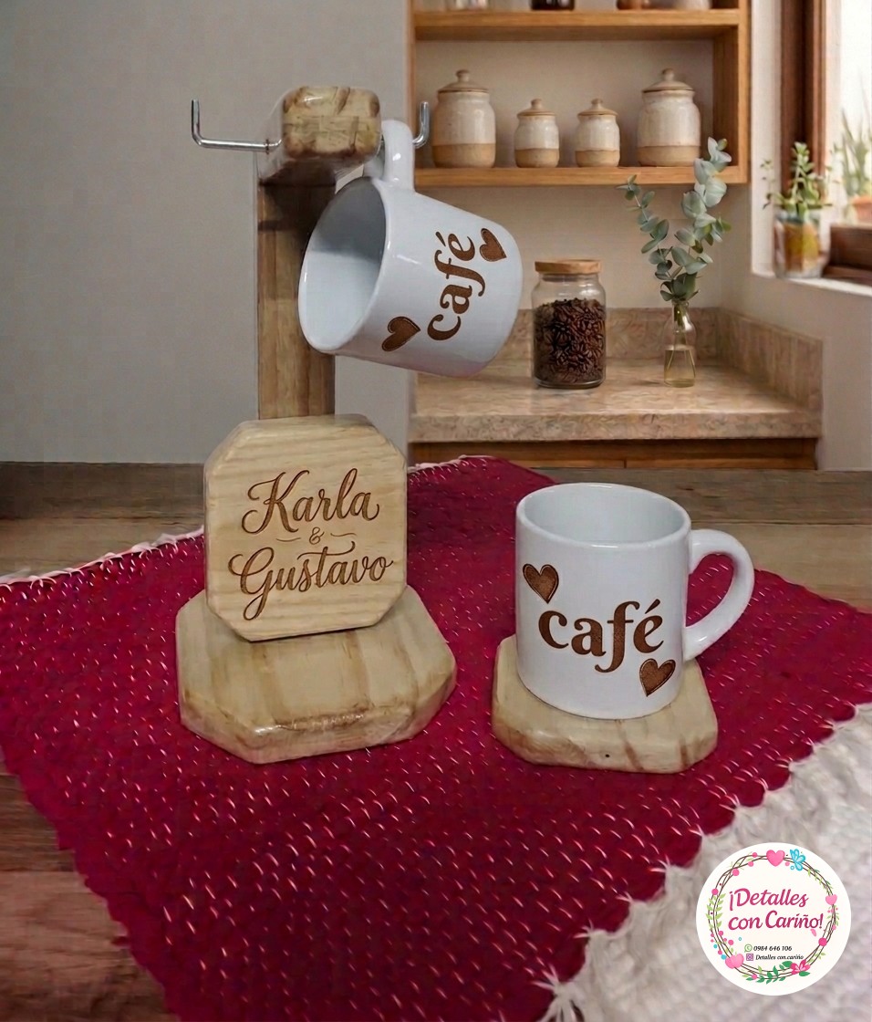Soporte con tacitas
