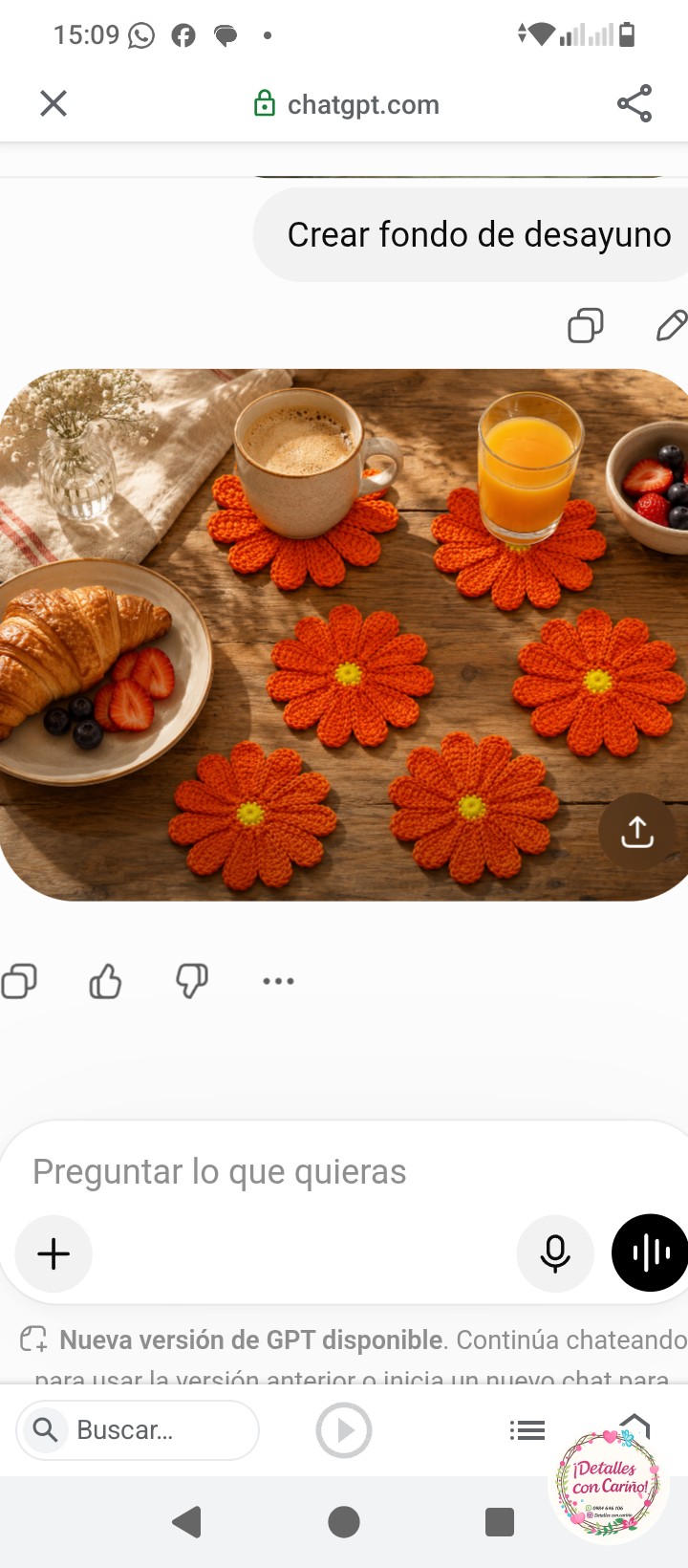 Detalles en Crochet